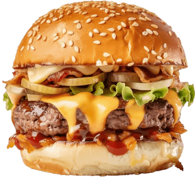 Burger Gà Cay